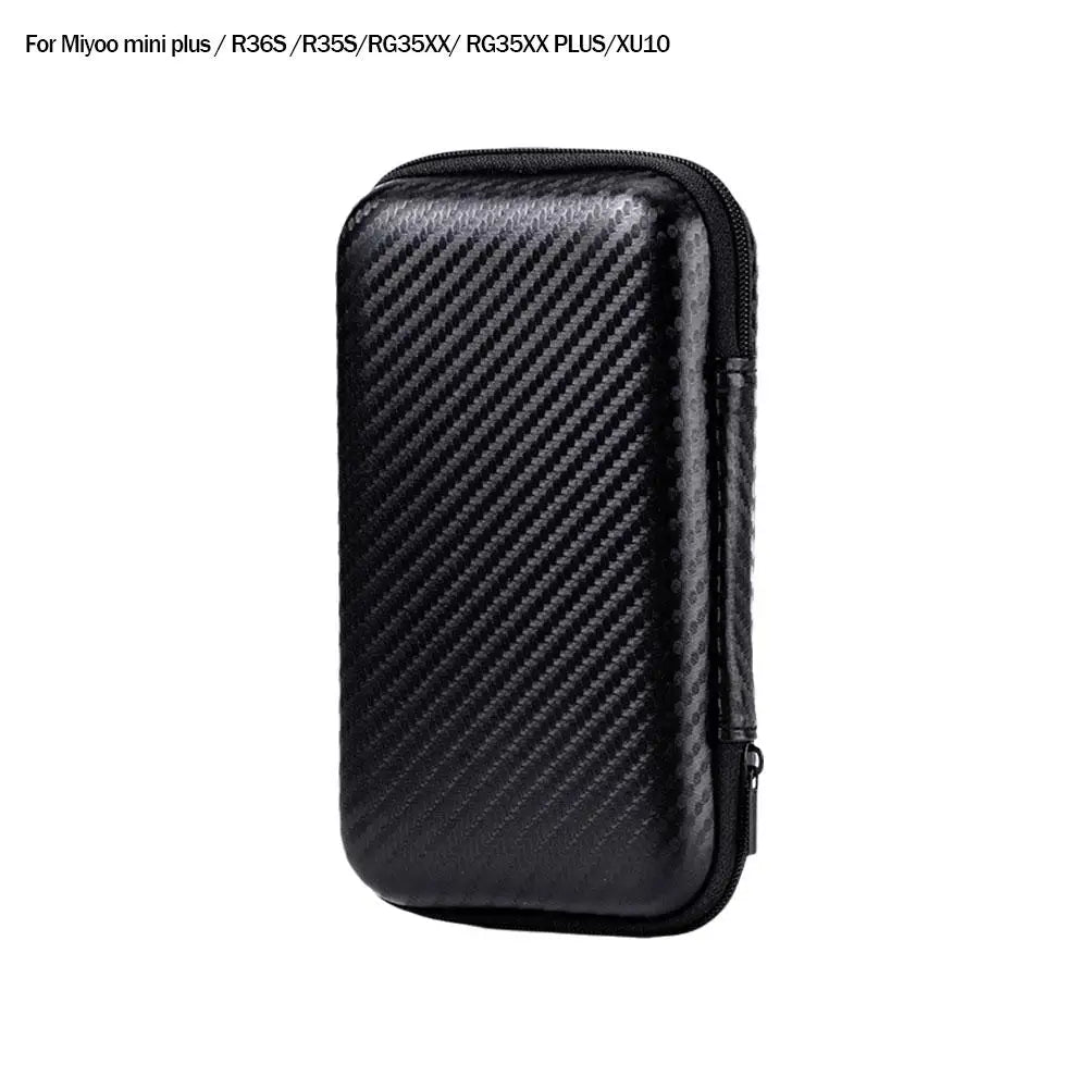 Portable Game CaseRetro Game Console Case Storage Bag Protective Zipper Carry Bag EVA Hard Handbag for Mini Plus/ R36 T5X3