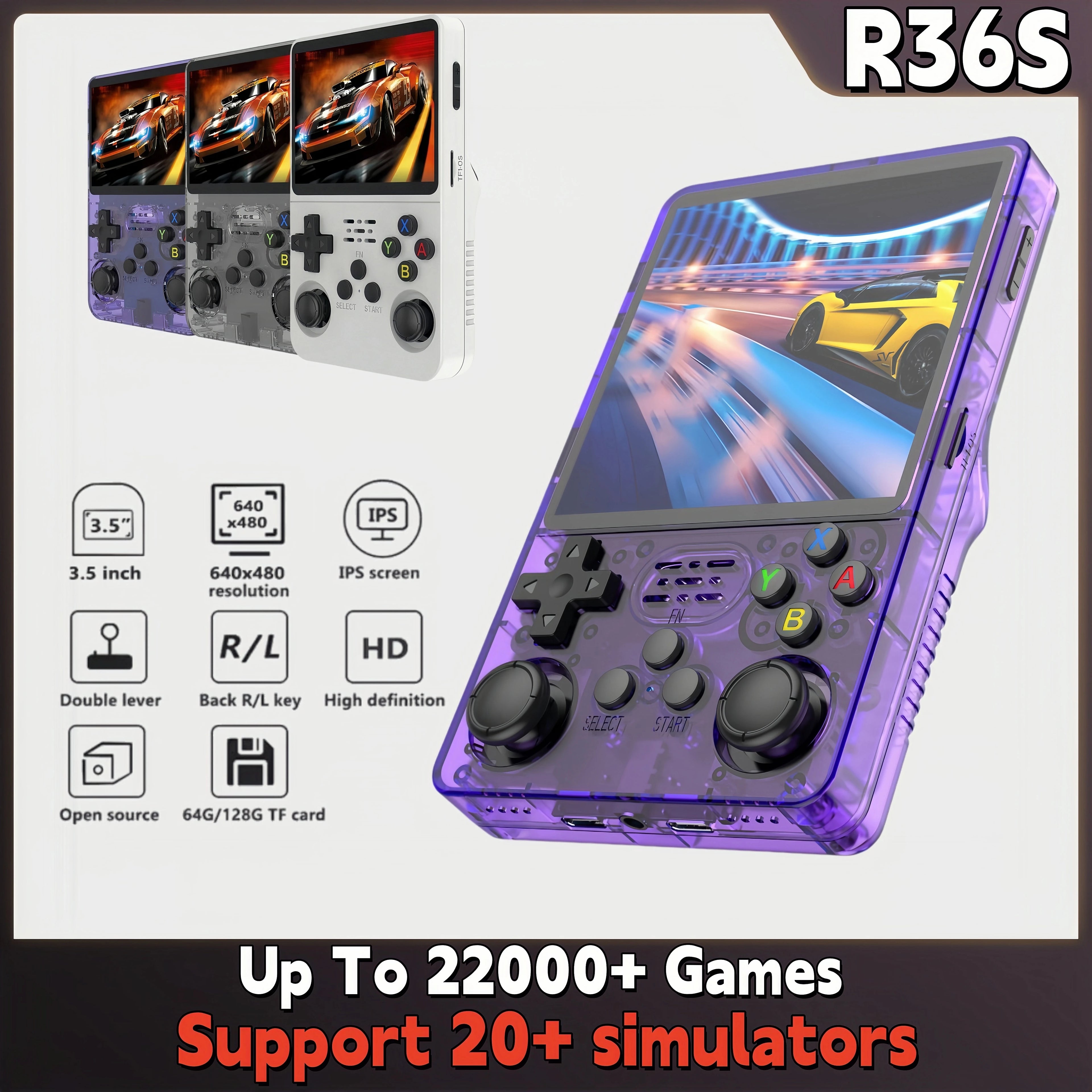 Retro R36S Handheld Console – 3.5