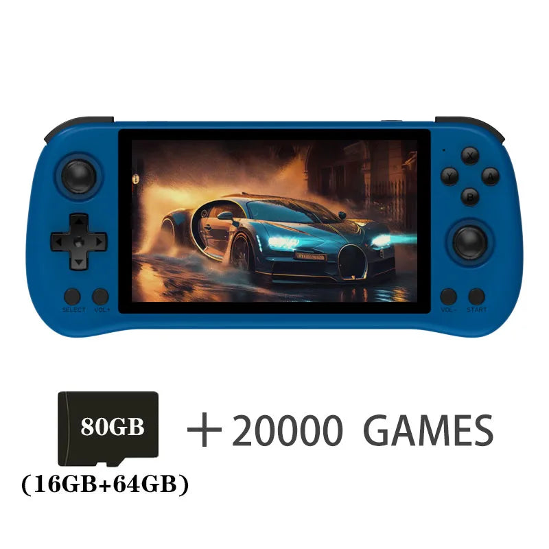 POWKIDDY X55 Retro Handheld Console 5.5" IPS Screen