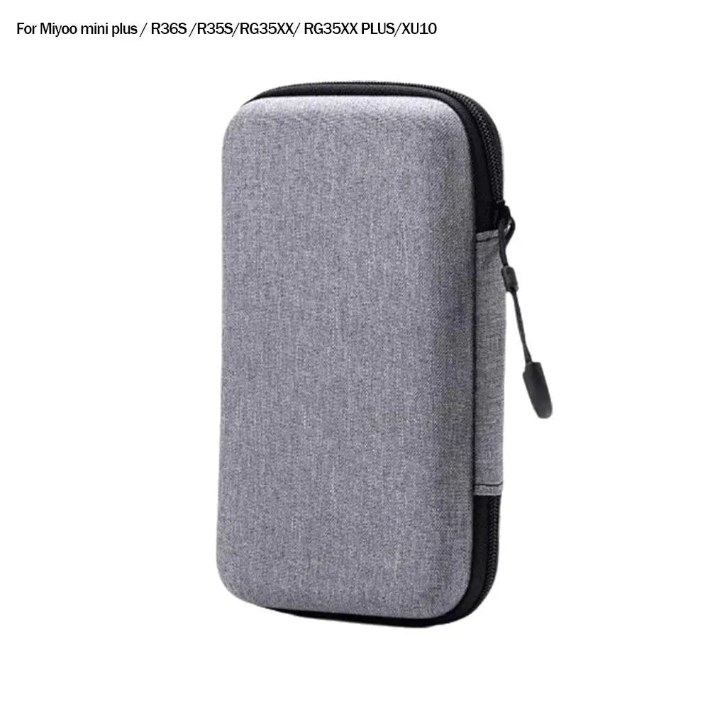 Portable Game CaseRetro Game Console Case Storage Bag Protective Zipper Carry Bag EVA Hard Handbag for Mini Plus/ R36 T5X3
